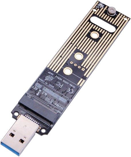 BUNDLE | Serial Changer Adapter + JServices NVME / SPOOFABLE / 1TB / 2280